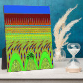 ハッピー カラフル ポルカドット モチーフ ギフト フォトプラーク (側面)