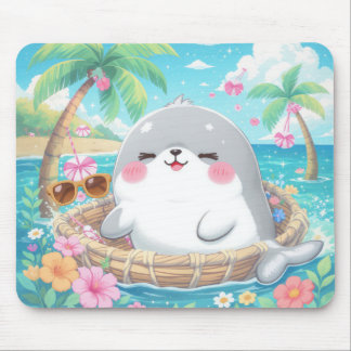 ハッピー カワイイ ハワイ マウスパッド