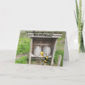 ハッピー。カー空白のド サンキューカード (裏面)