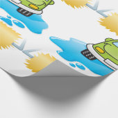 ハッピー・カー・ウォッシュ ラッピングペーパー (角)