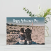 ハッピー·ガレンティン·デー·フレン最高のズ·フォト·バレンタイン シーズンカード (スタンド正面)
