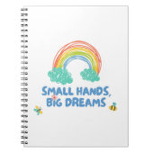 ハッピー・キッズデー 小さな手、大きな夢 ノートブック (正面)