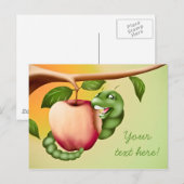 ハッピー・キャタピラー ポストカード (正面/裏面)