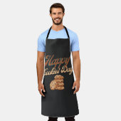 ハッピー・クッキーの日(ナショナル・クッキーの日) エプロン (着用した状態)