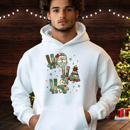 ハッピー・クリスマスパッチワーク パーカ