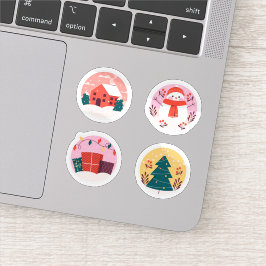 ハッピー クリスマス ステッカー コレクション シール