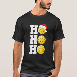 ハッピー・クリスマス・ピックルボール 楽しい クリスマスの男性 女性 Tシャツ