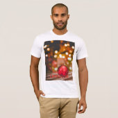 ハッピー クリスマス フェスティバルTシャツ Tシャツ (正面フル)