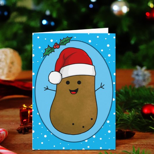 ハッピー・クリスマス・ポテト カード