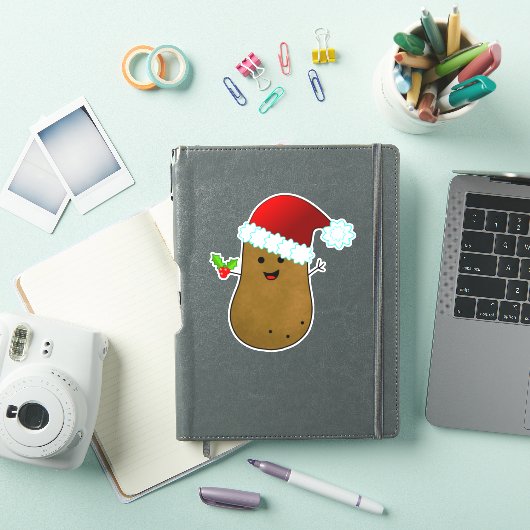 ハッピー・クリスマス・ポテト シール (iPadカバー)