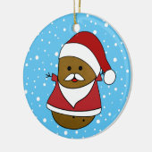 ハッピー・クリスマス・ポテト セラミックオーナメント (左)