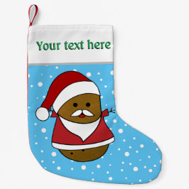 ハッピー・クリスマス・ポテト パーソナライズ スモールクリスマスストッキング