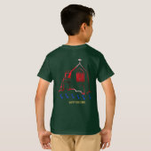 ハッピー・クリスマス Tシャツ (裏面フル)