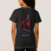 ハッピー+クリスマス Tシャツ (裏面)