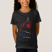 ハッピー+クリスマス Tシャツ (正面)