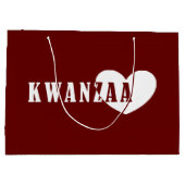 ハッピー・クワンザァ ラージペーパーバッグ (裏面)