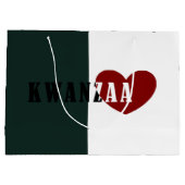 ハッピー・クワンザァ ラージペーパーバッグ (裏面)