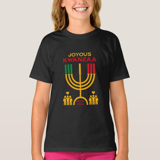 ハッピー・クワンザー Tシャツ (正面)
