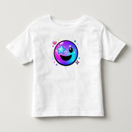ハッピー クール スマイリー フェイス Y2K トドラーTシャツ