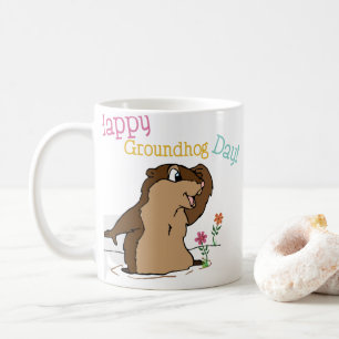 ハッピー·グラウンドホッグ·デー コーヒーマグカップ