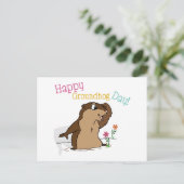 ハッピー·グラウンドホッグ·デー ポストカード (スタンド正面)