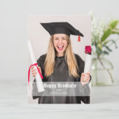 ハッピー・グラディエートの写真 卒業のお知らせ 案内状 (スタンド正面)