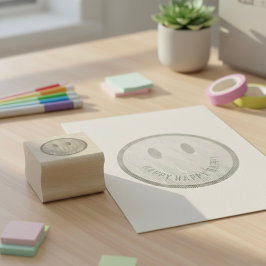 ハッピー・ゴム・スタンプ ラバースタンプ