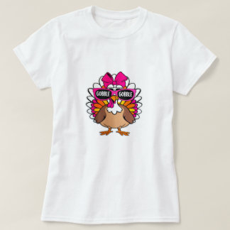 ハッピー・サンクスギビング ゴブール・ターキー・デイ Tシャツ