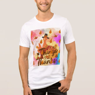ハッピー・サンクスギビング・デー トライブレンドTシャツ