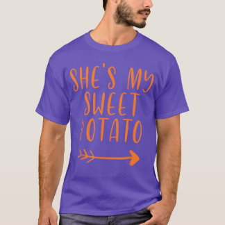 ハッピー・サンクスギビング 私のサツマイモよ ヤムセット Tシャツ