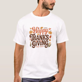 ハッピー・サンクスギビング Tシャツ