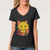 ハッピー+シュルーム Tシャツ (正面)