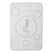 ハッピー・シームレスサークル バスマット (正面縦)