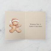 ハッピー・ジンジャーブレッド＆スタークッキー カード (内部)
