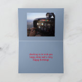 ハッピー・スカイズ バースデーカード サンキューカード (内部)