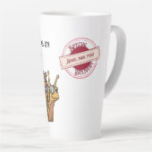 ハッピー・ステアパンク・カタツムリ便 カフェラテマグ (右アングル)