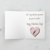 ハッピー スナック バディ バード バレンタインデー カード (内部)