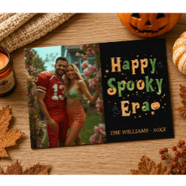 ハッピー・スパーキー時代のカード、ハロウィーンの写真 2026 招待状