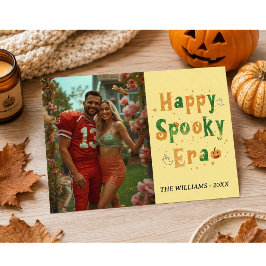 ハッピー・スプーキー時代のカード、ハロウィーン2026の写真 招待状