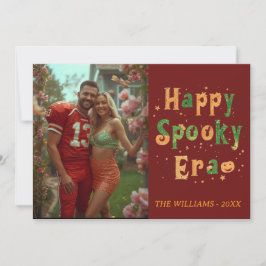 ハッピー・スプーキー時代のカード、ハロウィーン2026の写真 招待状