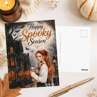 ハッピー・スポーキー・シーズン あったかハッピーハロウィンポストカード ポストカード