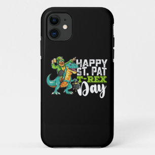 ハッピー・セントパトリックデー・パット・T・レックス・恐竜 iPhone 11 ケース