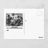 ハッピー・セント・パトリックの日がマイルを越えて ポストカード (裏面)