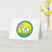 ハッピー·セント·パトリックズ·デイ·コット カード (黄色い花)