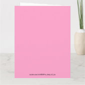 ハッピー・タコ・クリスマス カード (裏面)