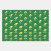 ハッピー・タコ・クリスマス ラッピングペーパーシート (正面2)