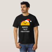 ハッピー タコ クリスマス Tシャツ (正面フル)