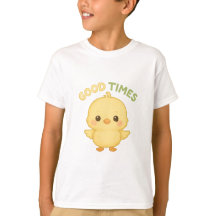 ハッピー・チック "グッド・タイムズ" キッズグラフィックTシャツ