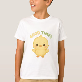 ハッピー・チック "グッド・タイムズ" キッズグラフィックTシャツ Tシャツ