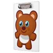 ハッピー テディベア クリップボード (左)